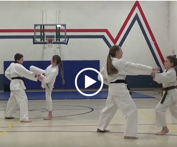 Black Belt Testing – One-Step Sparring Routines