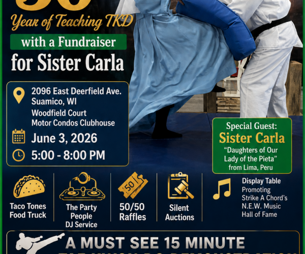 Master Penny’s 50th Year of Training TKD! See You – June 3, 2026